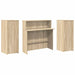 Birou de recepție Stejar Sonoma 180x50x103,5 cm Lemn prelucrat - WALTI WALTI