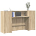 Birou de recepție Stejar Sonoma 180x50x103,5 cm Lemn prelucrat - WALTI WALTI