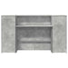Birou de recepție Gri beton 180x50x103,5 cm Lemn prelucrat - WALTI WALTI