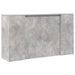 Birou de recepție Gri beton 180x50x103,5 cm Lemn prelucrat - WALTI WALTI