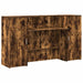 Birou de recepție stejar afumat 180x50x103,5 cm lemn prelucrat - WALTI WALTI