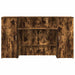 Birou de recepție stejar afumat 180x50x103,5 cm lemn prelucrat - WALTI WALTI