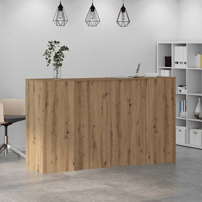 Birou de recepție Stejar Artisan 180x50x103,5 cm Lemn prelucrat - WALTI WALTI