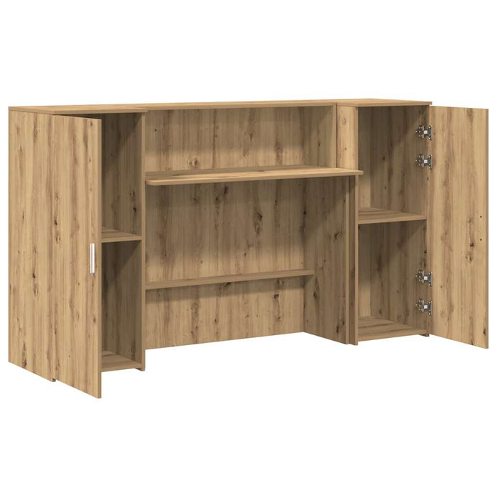 Birou de recepție Stejar Artisan 180x50x103,5 cm Lemn prelucrat - WALTI WALTI