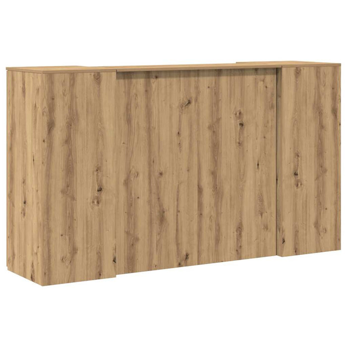Birou de recepție Stejar Artisan 180x50x103,5 cm Lemn prelucrat - WALTI WALTI