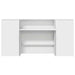 Birou de recepție alb 200x50x103,5 cm din lemn prelucrat - WALTI WALTI