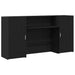 Birou de recepție Stejar negru 200x50x103,5 cm Lemn prelucrat - WALTI WALTI