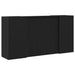 Birou de recepție Stejar negru 200x50x103,5 cm Lemn prelucrat - WALTI WALTI