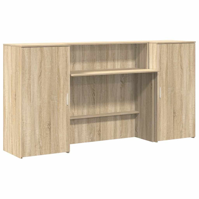 Birou de recepție Stejar Sonoma 200x50x103,5 cm Lemn prelucrat - WALTI WALTI