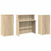 Birou de recepție Stejar Sonoma 200x50x103,5 cm Lemn prelucrat - WALTI WALTI