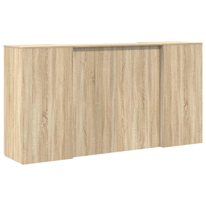 Birou de recepție Stejar Sonoma 200x50x103,5 cm Lemn prelucrat - WALTI WALTI
