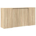 Birou de recepție Stejar Sonoma 200x50x103,5 cm Lemn prelucrat - WALTI WALTI