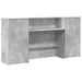 Birou de recepție Gri beton 200x50x103,5 cm Lemn prelucrat - WALTI WALTI