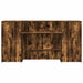 Birou de recepție stejar afumat 200x50x103,5 cm lemn prelucrat - WALTI WALTI