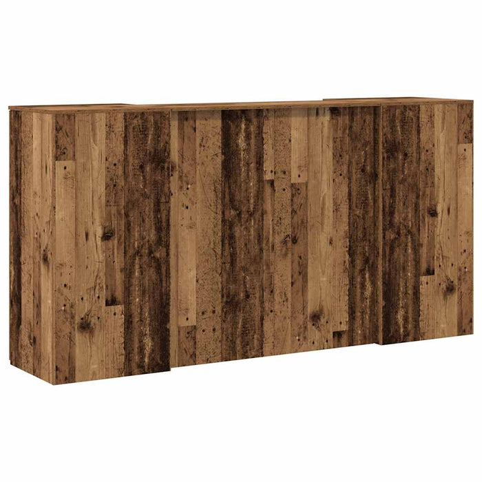 Birou de recepție Lemn vechi 200x50x103,5 cm Lemn prelucrat - WALTI WALTI