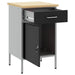 Banc de lucru cu sertar cu blocare Negru și Gri 50 x 55 x 85 cm - WALTI WALTI