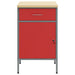 Banc de lucru cu sertar cu blocare Roșu și gri 50 x 55 x 85 cm - WALTI WALTI