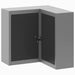 Dulap pentru unelte cu raft Negru și Gri 55 x 55 x 55 cm - WALTI WALTI