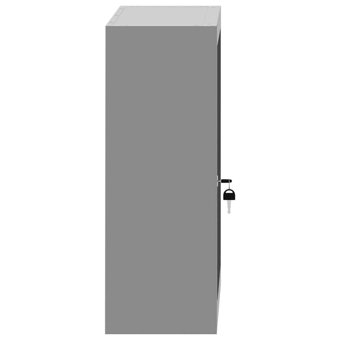 Dulap pentru unelte cu raft Negru și Gri 50 x 20 x 55 cm WALTI