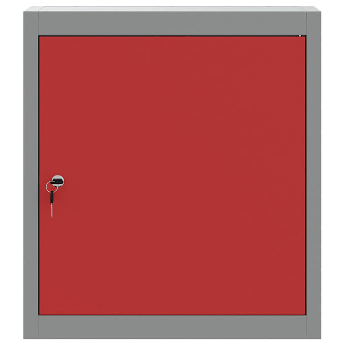 Dulap pentru unelte cu raft Roșu și gri 50 x 20 x 55 cm - WALTI WALTI