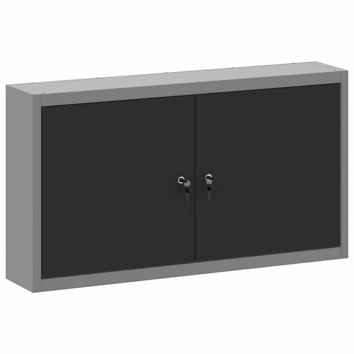 Dulap pentru unelte cu raft Negru și Gri 50 x 20 x 55 cm - WALTI WALTI
