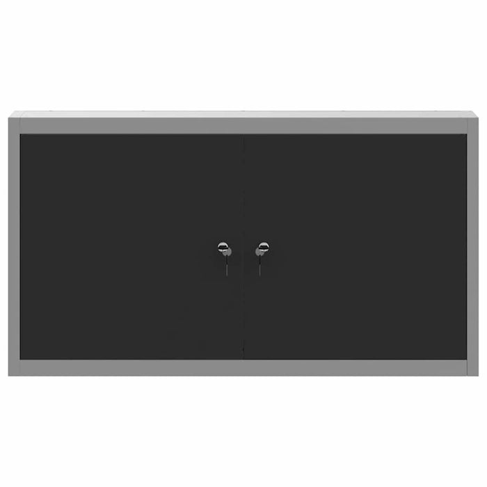 Dulap pentru unelte cu raft Negru și Gri 50 x 20 x 55 cm - WALTI WALTI
