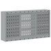 Dulap pentru unelte cu raft Negru și Gri 50 x 20 x 55 cm - WALTI WALTI