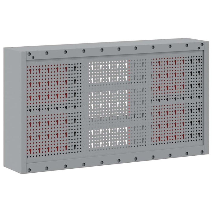 Dulap pentru unelte cu raft Roșu și gri 50 x 20 x 55 cm - WALTI WALTI