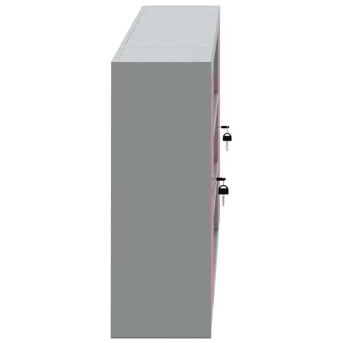 Dulap pentru unelte cu raft Roșu și gri 150 x 20 x 55 cm WALTI