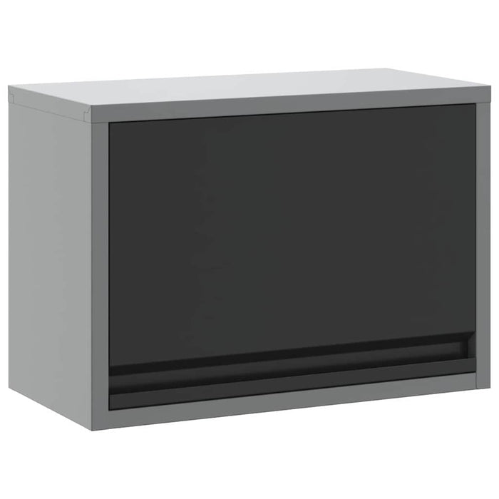 Dulap pentru unelte cu depozitare Negru și Gri 50 x 25 x 35 cm - WALTI WALTI