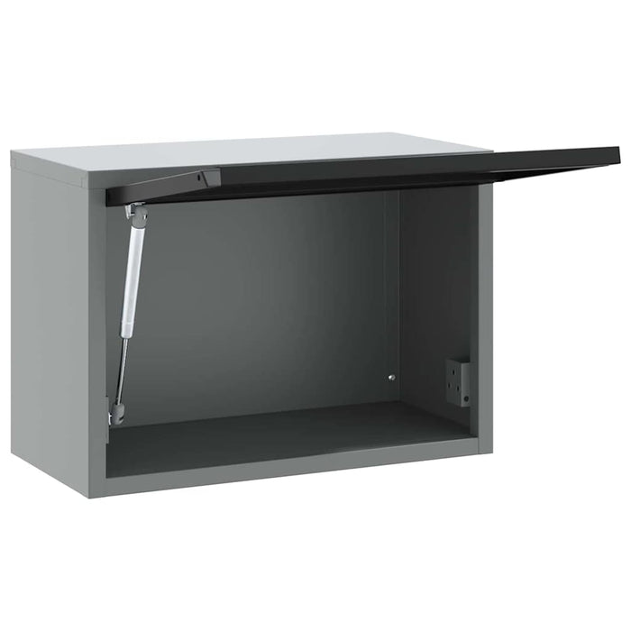Dulap pentru unelte cu depozitare Negru și Gri 50 x 25 x 35 cm - WALTI WALTI