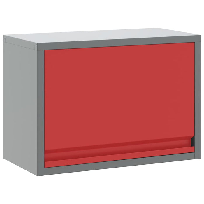 Dulap pentru unelte cu depozitare Roșu și gri 50 x 25 x 35 cm - WALTI WALTI