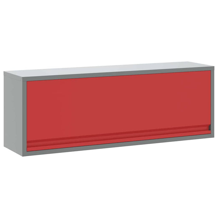 Dulap pentru unelte cu depozitare Roșu și gri 100 x 25 x 35 cm - WALTI WALTI