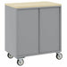 Banc de lucru cu sertar cu roata Roșu și gri 75 x 45 x 85 cm - WALTI WALTI