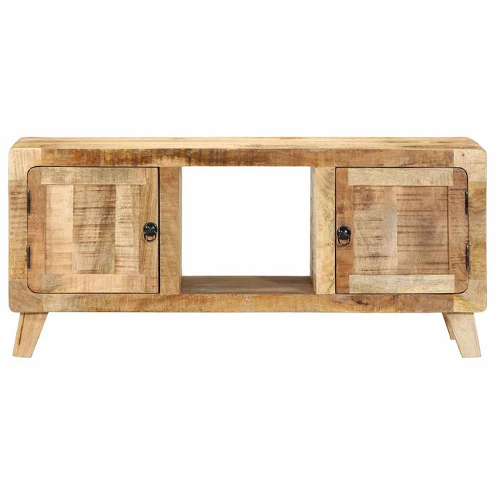 Dulap TV, 105x46x32 cm, lemn masiv mango brut - WALTI WALTI