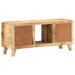 Dulap TV, 105x46x32 cm, lemn masiv mango brut - WALTI WALTI