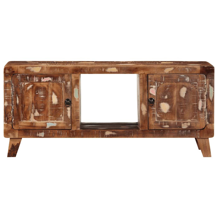 Dulap TV 105x46x32 cm lemn masiv recuperat - WALTI WALTI