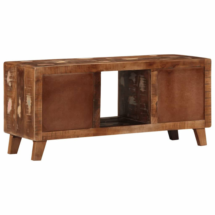 Dulap TV 105x46x32 cm lemn masiv recuperat - WALTI WALTI