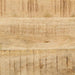 Dulap TV montat pe perete 100x32x25 cm lemn masiv Mango brut - WALTI WALTI