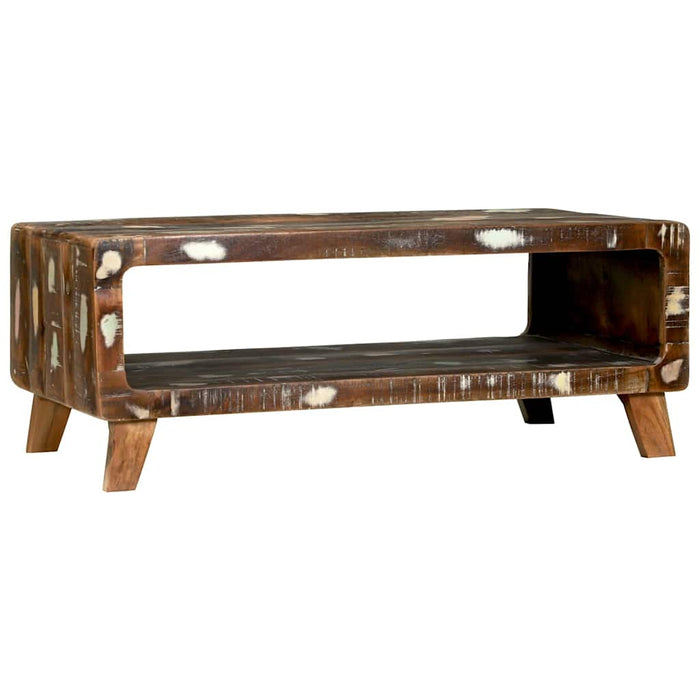 Masă de cafea Multicolour 90 x 50 x 35 cm Lemn masiv reciclat - WALTI WALTI