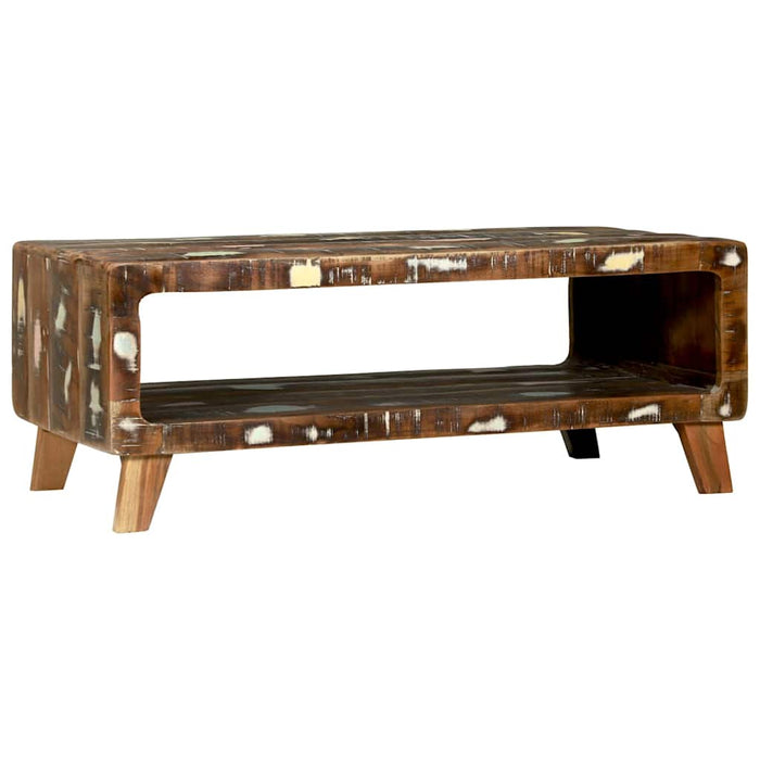 Masă de cafea Multicolour 90 x 50 x 35 cm Lemn masiv reciclat - WALTI WALTI
