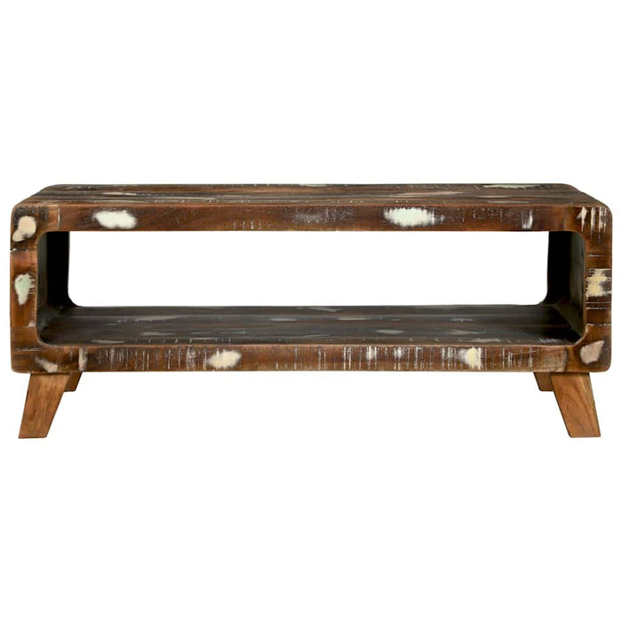 Masă de cafea Multicolour 90 x 50 x 35 cm Lemn masiv reciclat - WALTI WALTI