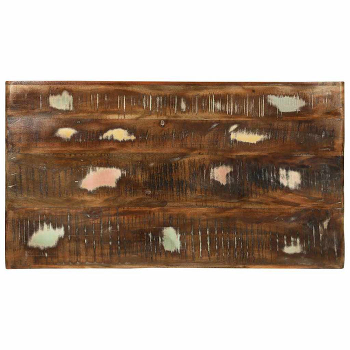 Masă de cafea Multicolour 90 x 50 x 35 cm Lemn masiv reciclat - WALTI WALTI