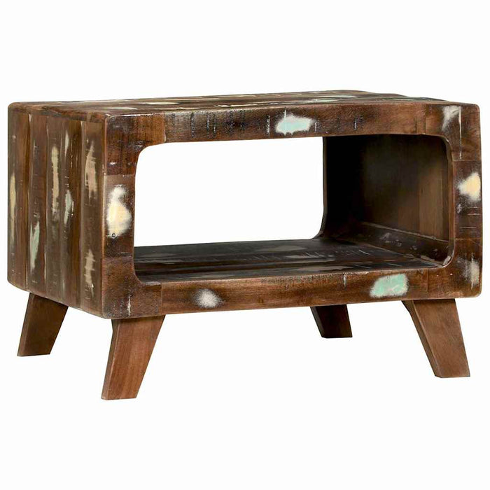 Masă de cafea Multicolour 50 x 50 x 35 cm Lemn masiv reciclat - WALTI WALTI