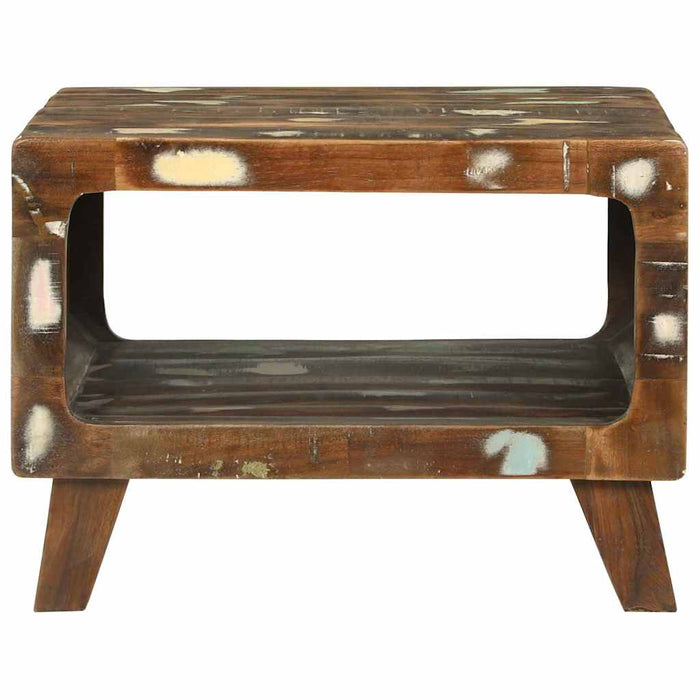 Masă de cafea Multicolour 50 x 50 x 35 cm Lemn masiv reciclat - WALTI WALTI