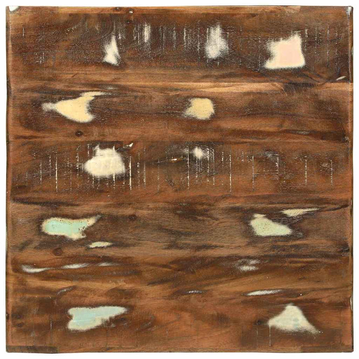 Masă de cafea Multicolour 50 x 50 x 35 cm Lemn masiv reciclat - WALTI WALTI