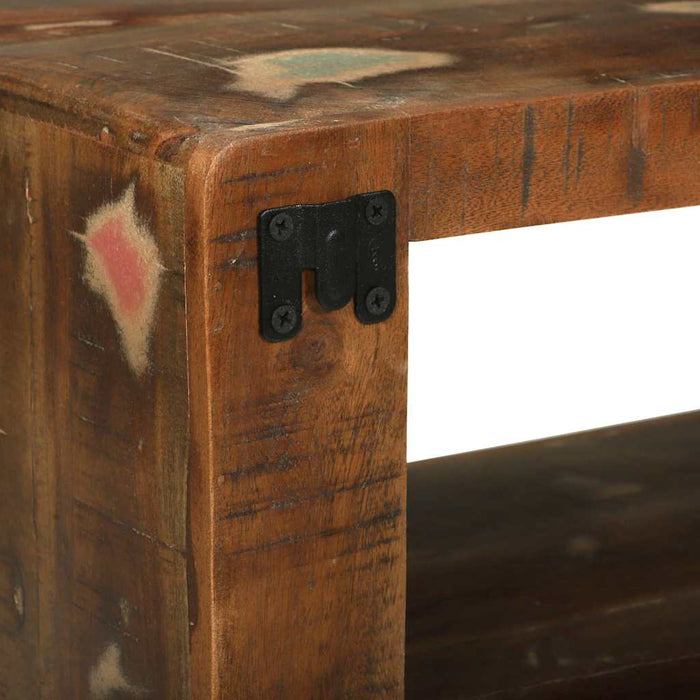 Cabinet TV Multicolour 60 x 30 x 25 cm Lemn masiv recuperat - WALTI WALTI