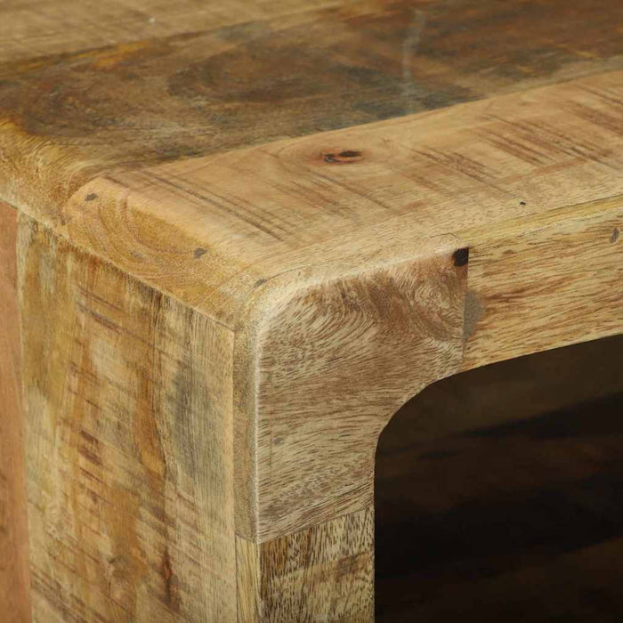 Masă de cafea Maro 90 x 50 x 35 cm Lemn de mango solid WALTI