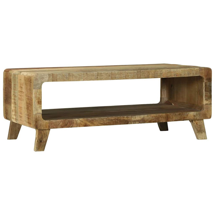 Masă de cafea Maro 90 x 50 x 35 cm Lemn de mango solid WALTI
