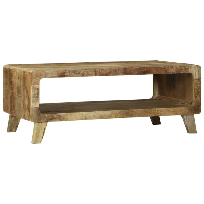 Masă de cafea Maro 90 x 50 x 35 cm Lemn de mango solid WALTI
